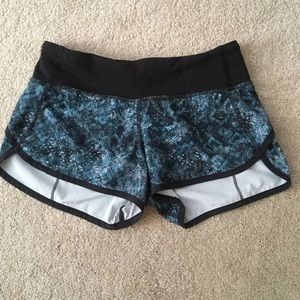Lululemon Speed Shorts